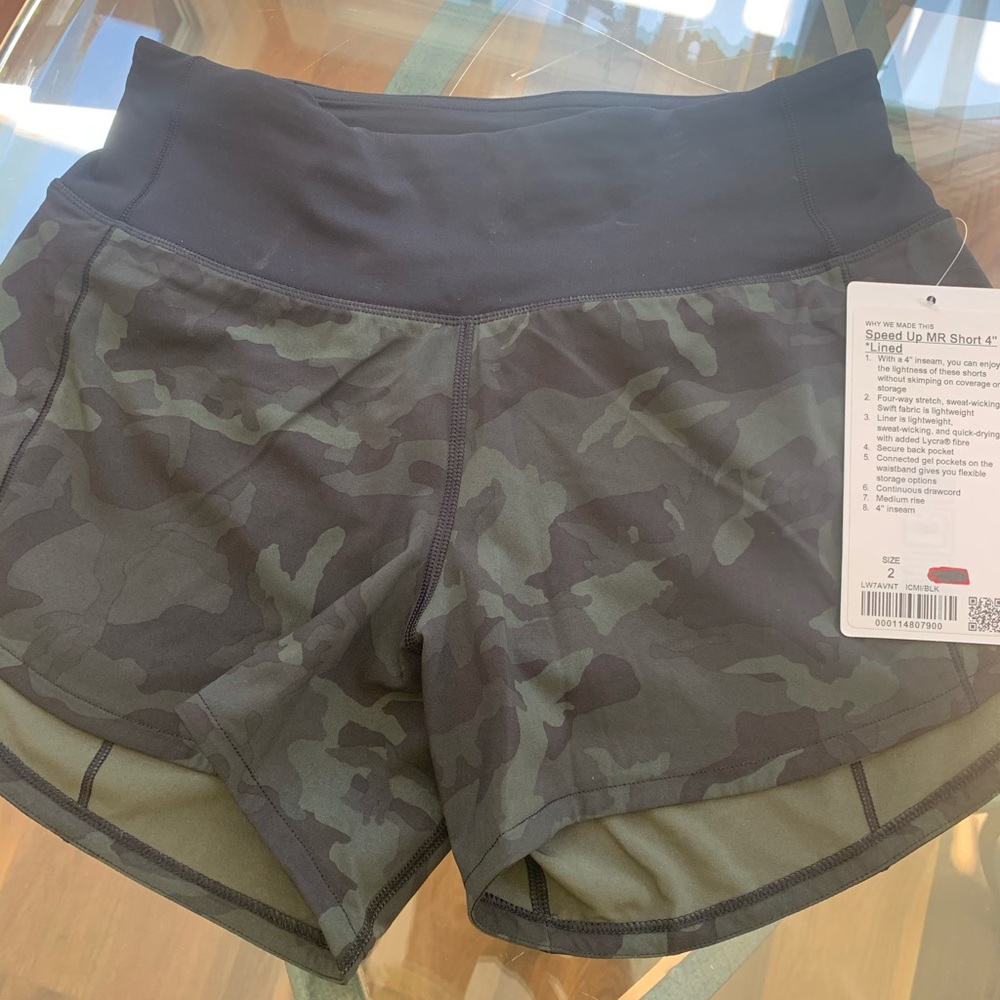 Lululemon Speed Up Short 4”